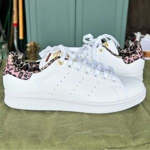 NWT Adidas Stan Smith Leopard Trainers